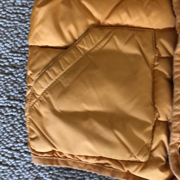 BABY GAP yellow unisex toddler puffy vest - Picture 2 of 16